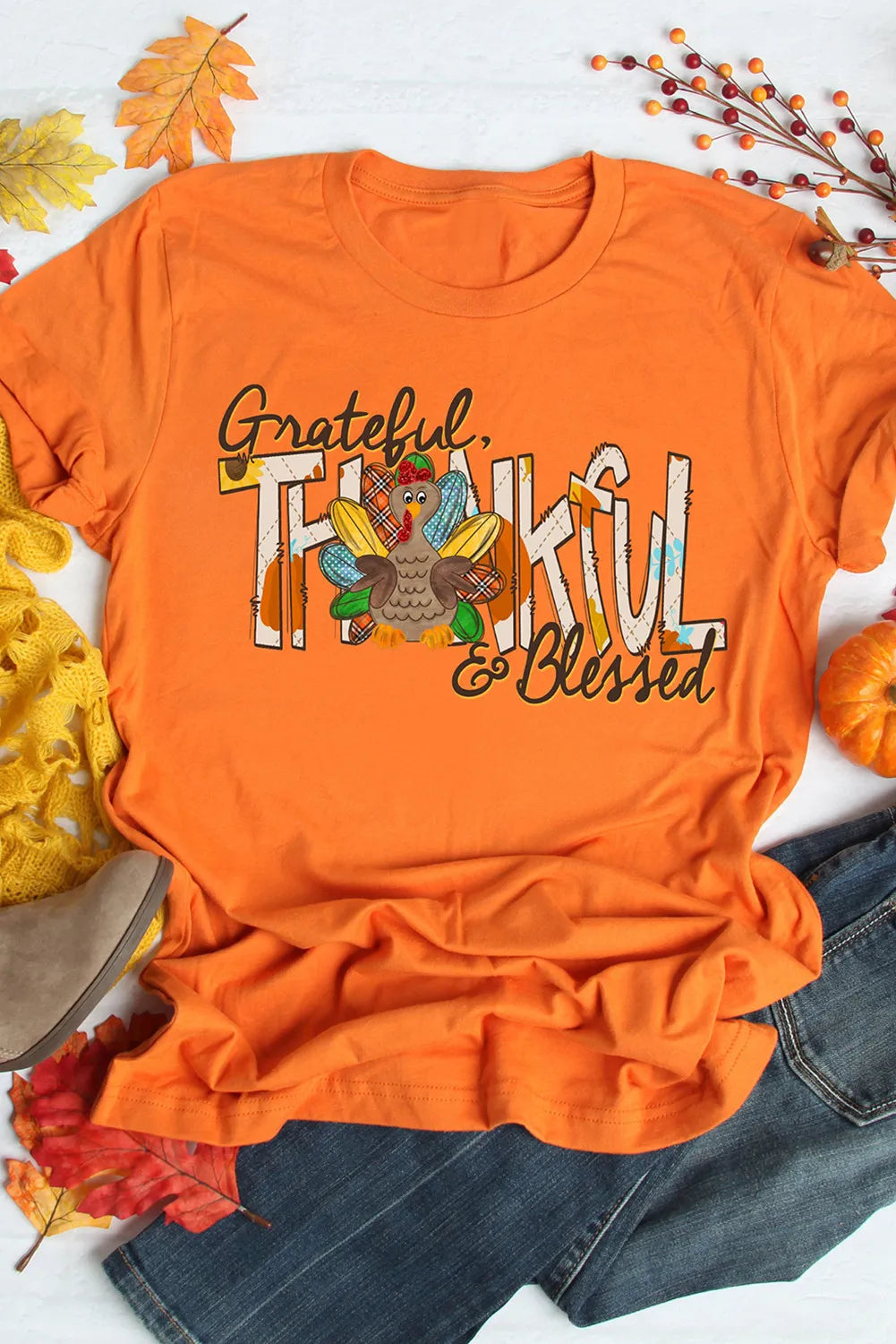 Graphic Round Neck Short Sleeve T-Shirt NicholesGifts