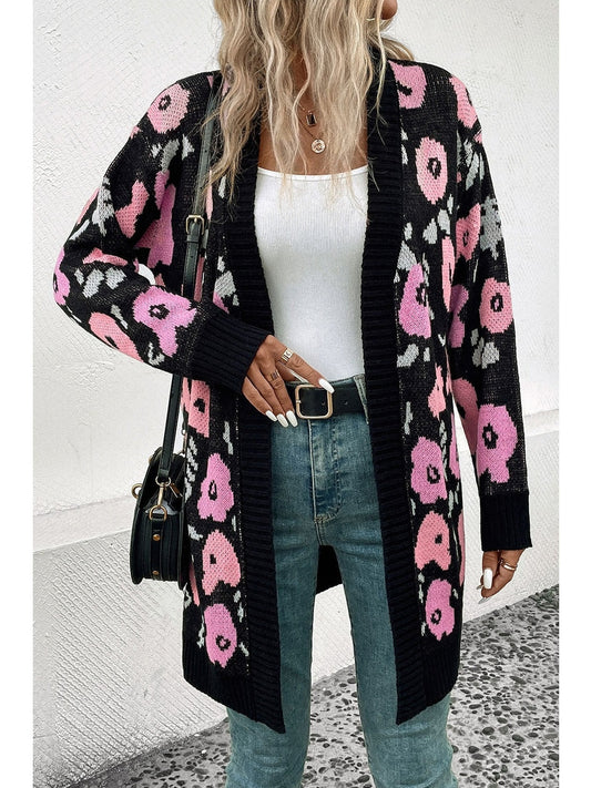 Women Open Front Longline Cardigan NicholesGifts