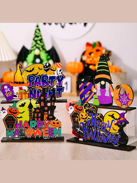 Assorted 2-Piece Halloween Element Ornaments