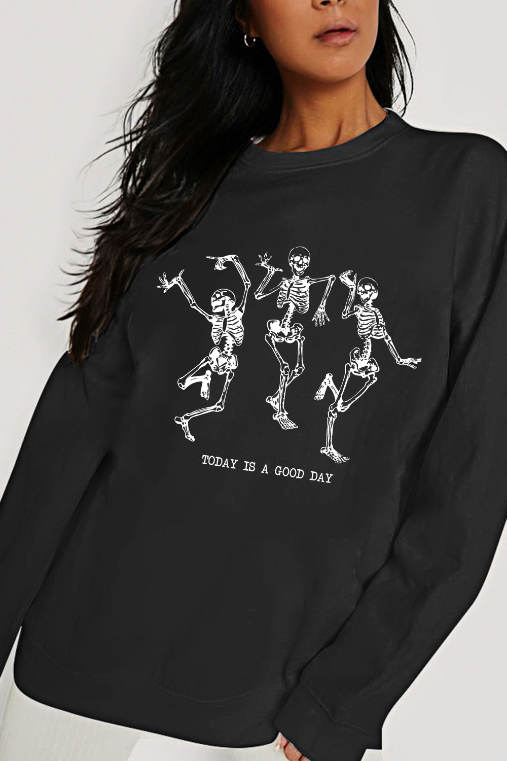 Simply Love Simply Love Full Size TODAY IS A GOOD DAY Graphic Sweatshirt NicholesGifts