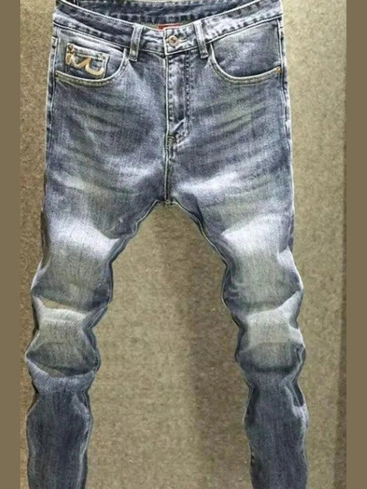 Men's Skinny Jeans with Pockets Trendsi