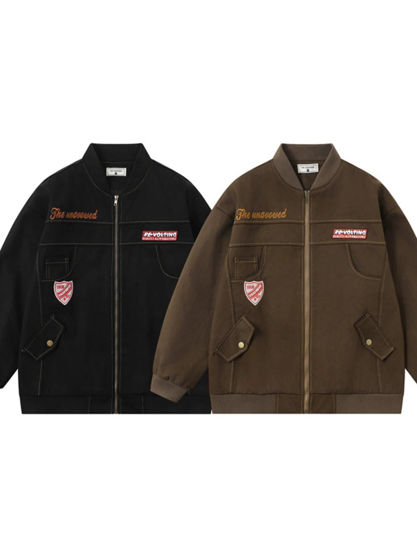 Men's Zip Up Long Sleeve Jacket Trendsi