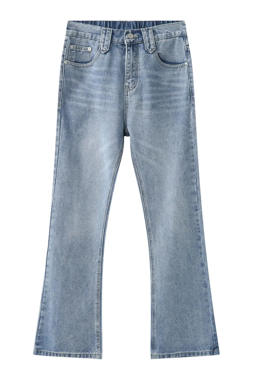 Cat's Whiskers Jeans with Pockets Trendsi