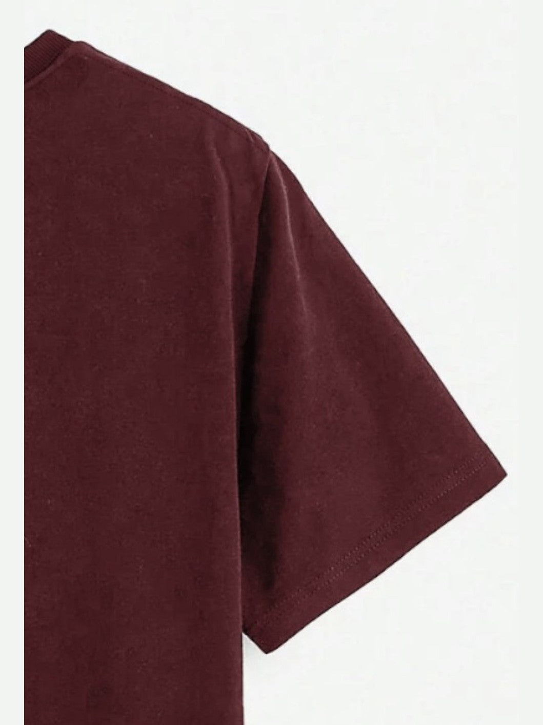 Rose Round Neck Short Sleeve T-Shirt