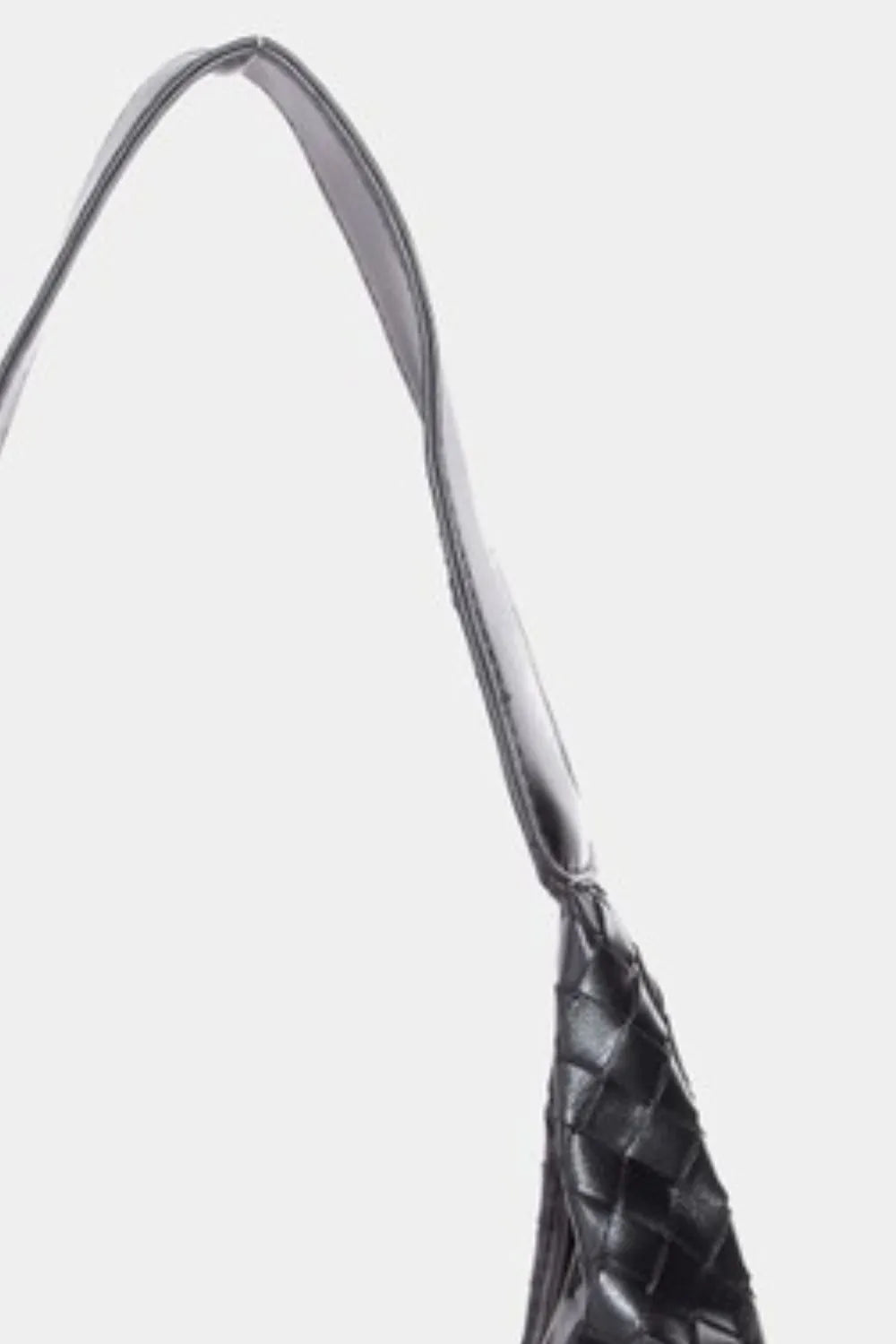 Fame Woven Faux Leather Tote Bag Trendsi