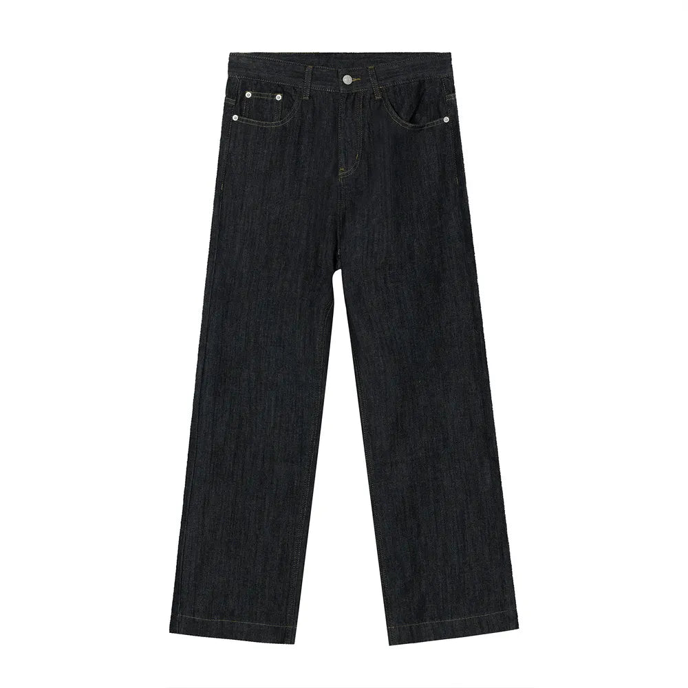 Mid Rise Jeans with Pockets