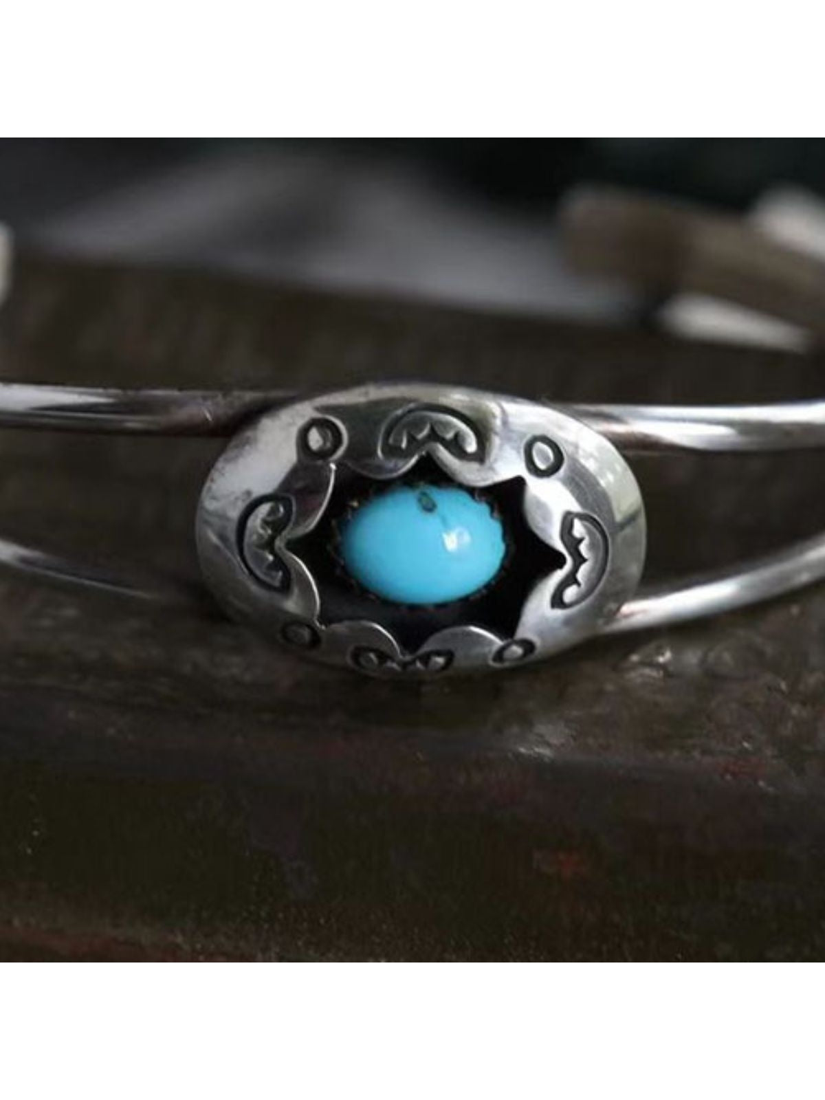 Turquoise Open Bracelet