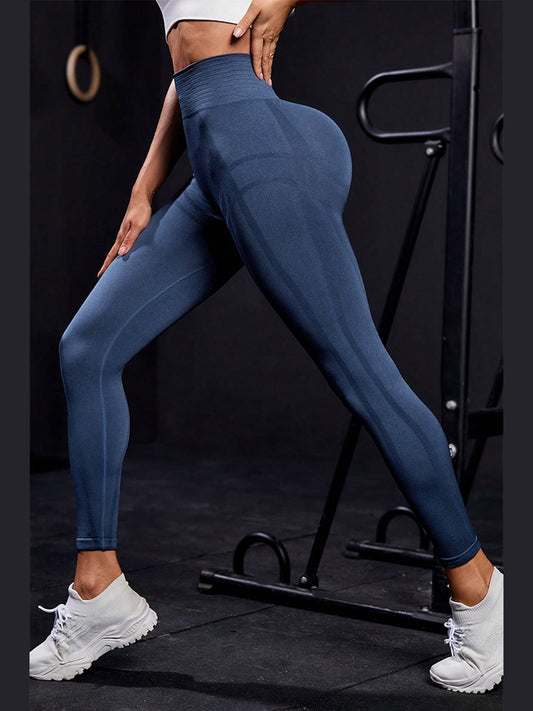 Women Wide Waistband High Waist Active Leggings
