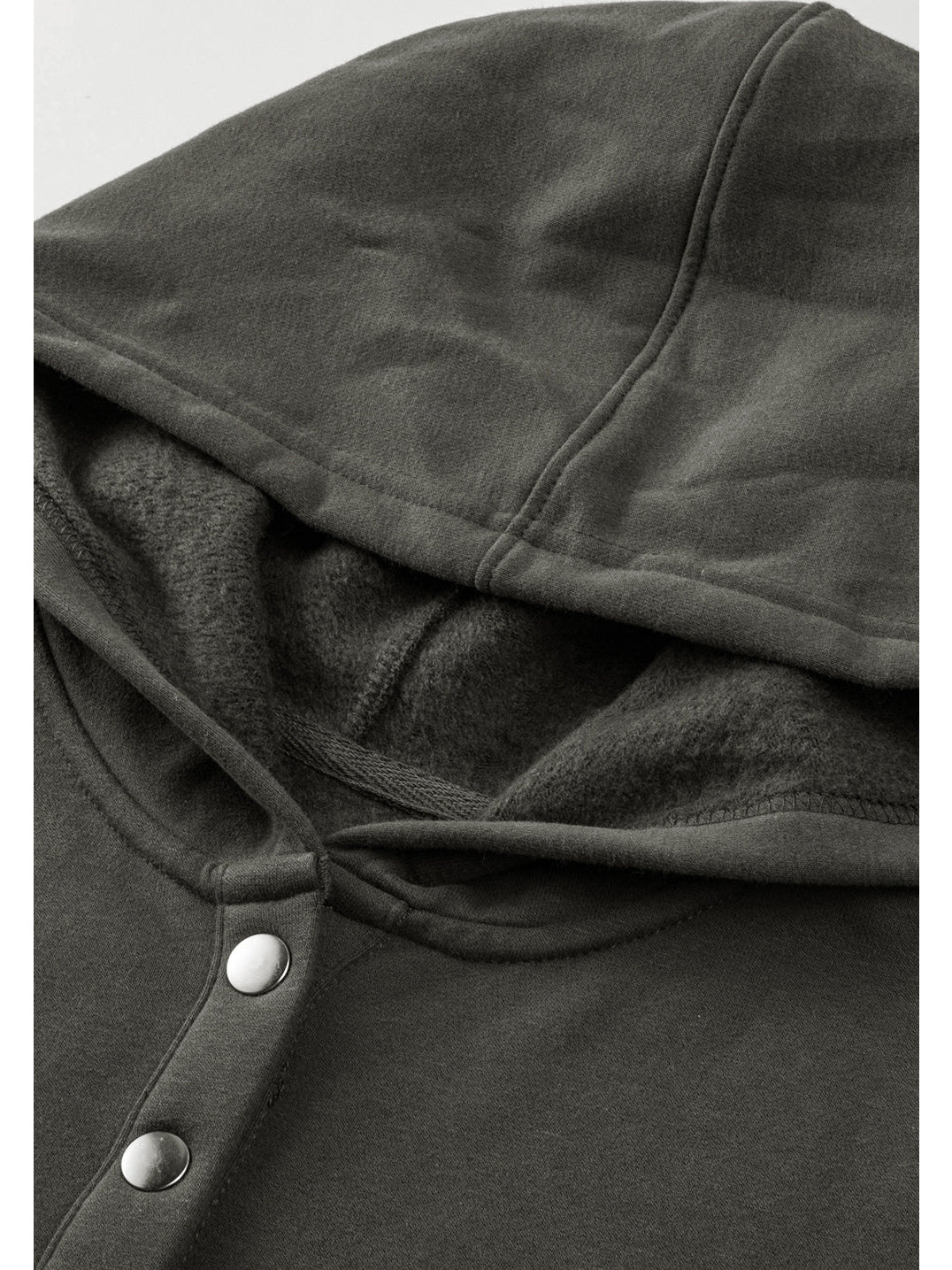 NicholesGifts Women Quarter-Snap Dropped Shoulder Hoodie NicholesGifts