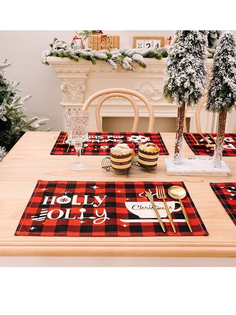Assorted 2-Piece Plaid Placemats NicholesGifts
