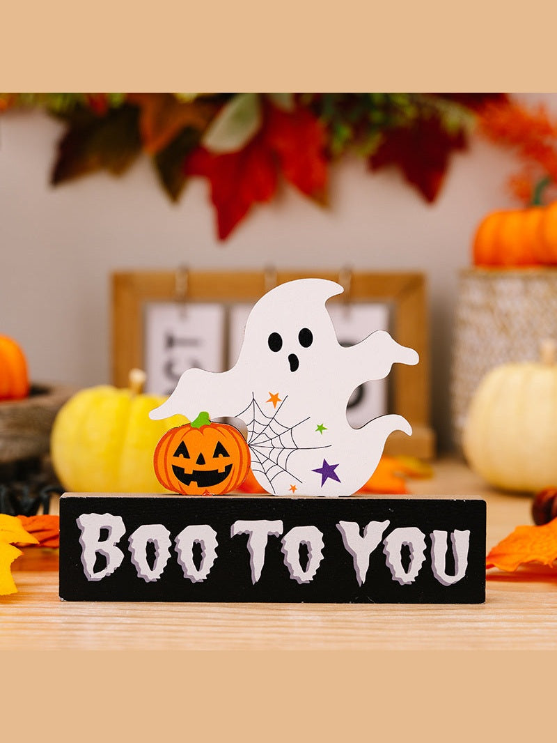 Assorted 2-Piece Halloween Element Ornaments