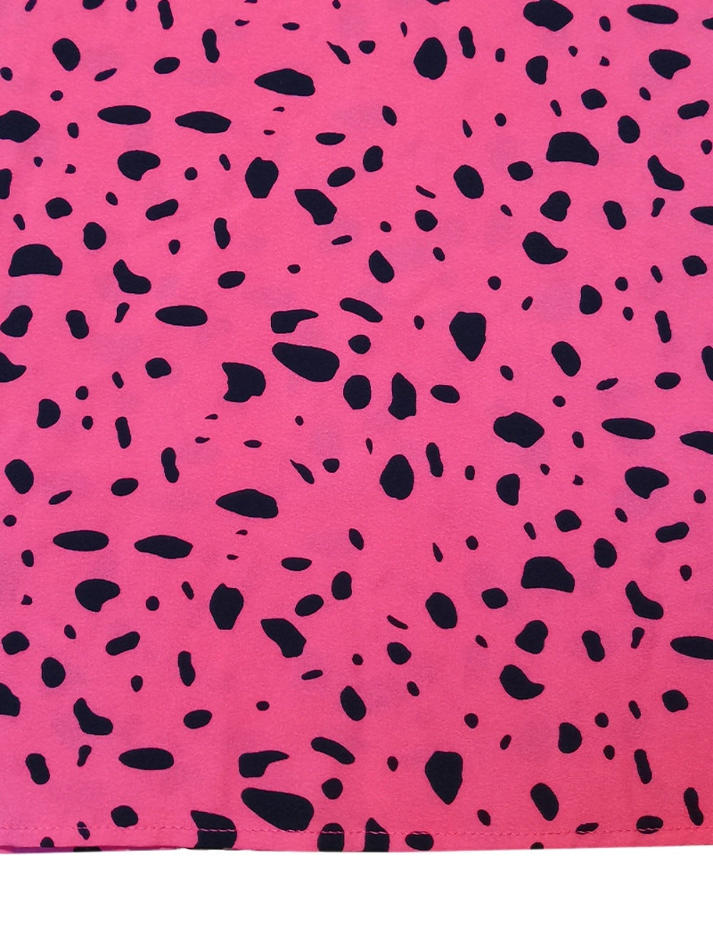 Women Tied Printed Tie Neck Cap Sleeve Blouse