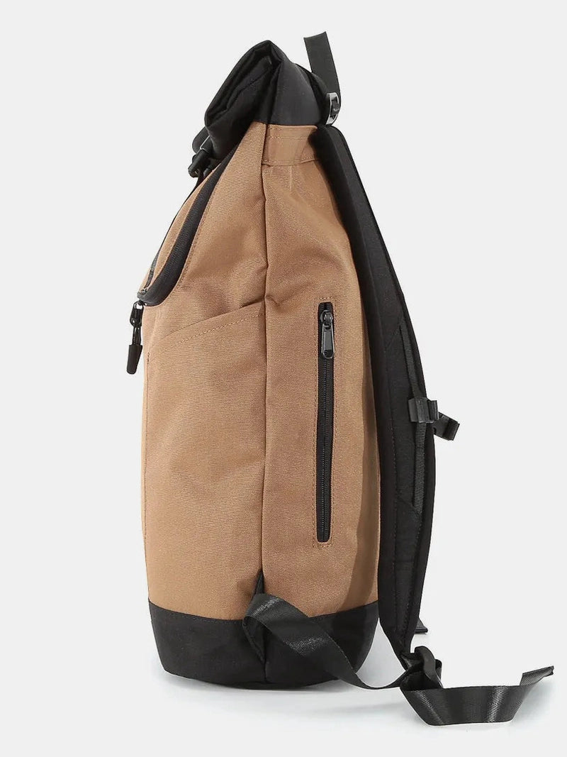 Himawari Contrast Waterproof Canvas Backpack Bag
