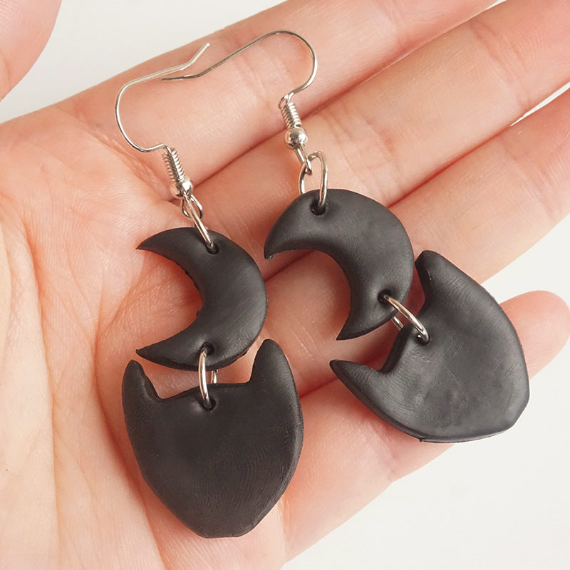 Women Halloween Theme Dangle Earrings NicholesGifts