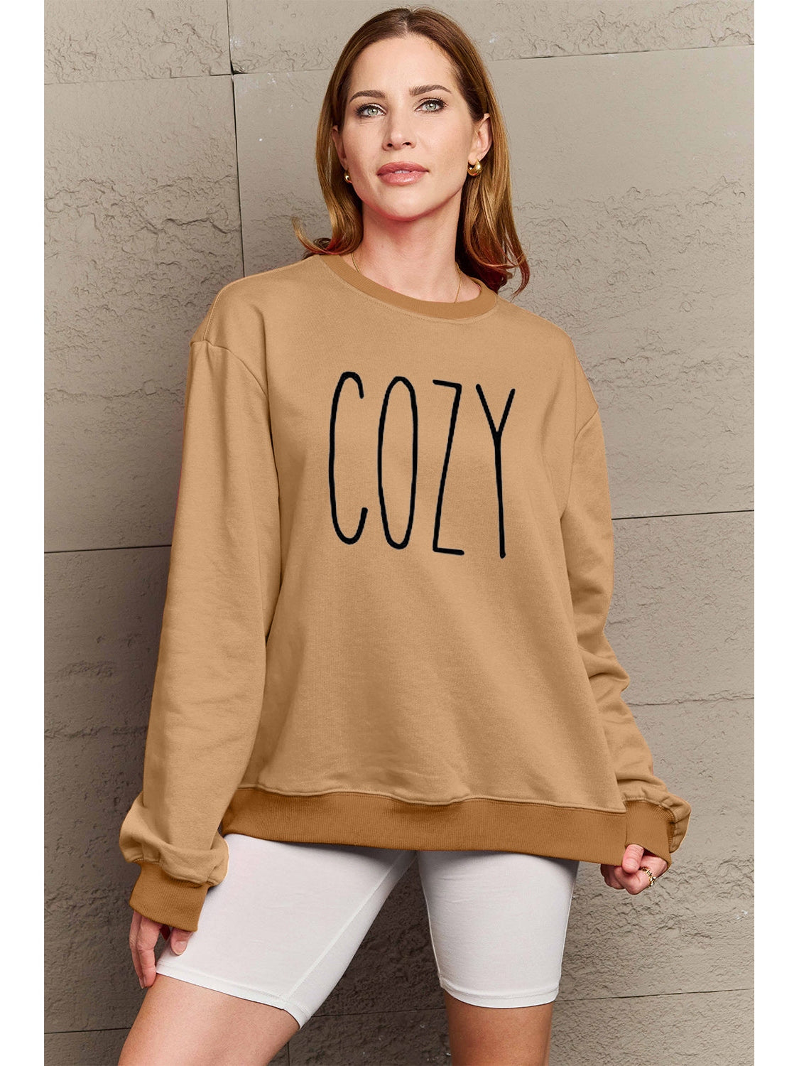 Simply Love Full Size COZY Graphic Sweatshirt NicholesGifts