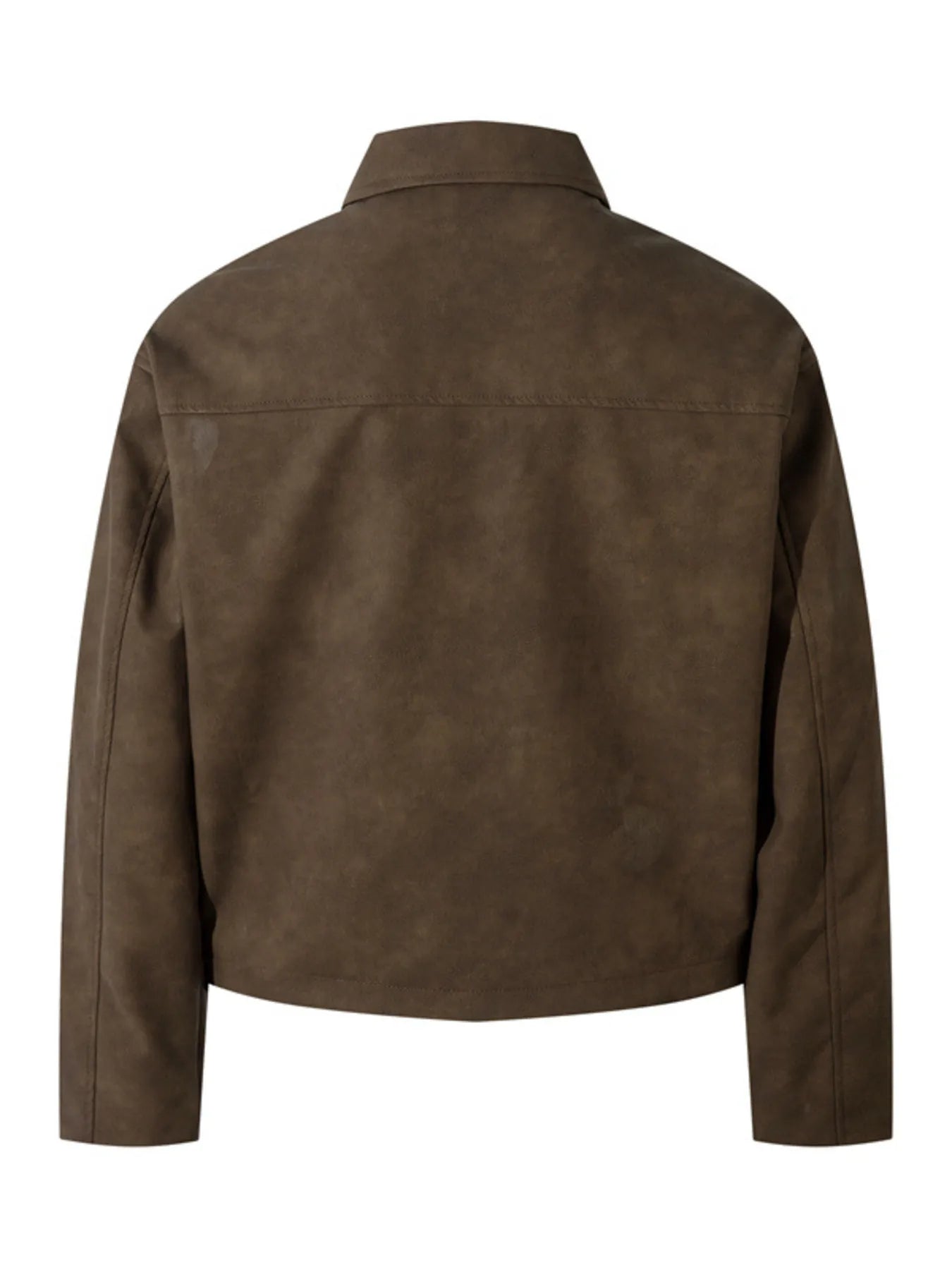 Men's Long Sleeve Zip-Up Jacket Trendsi