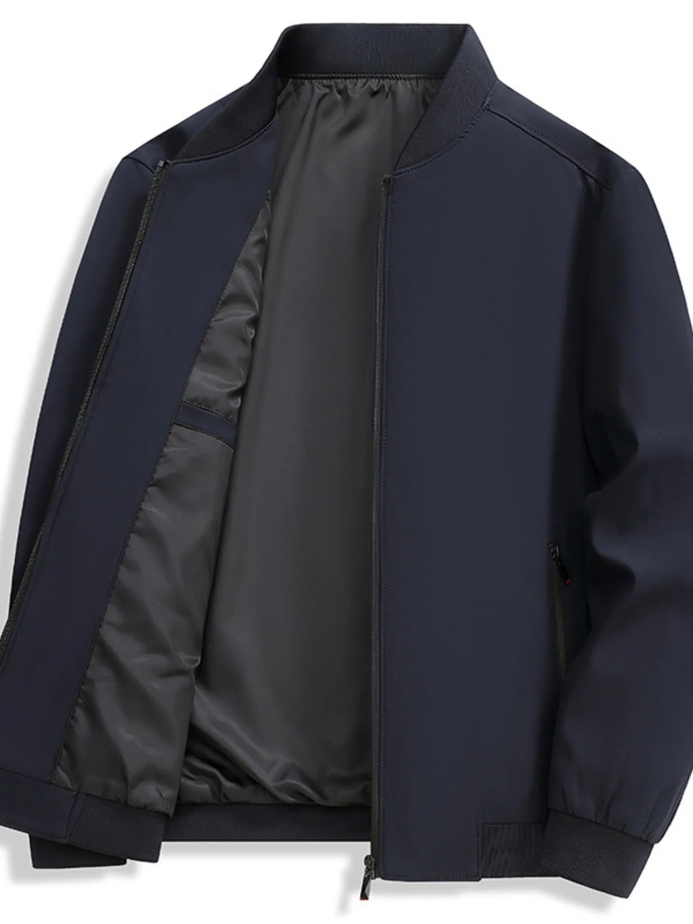 Men's Zip Up Long Sleeve Jacket Trendsi