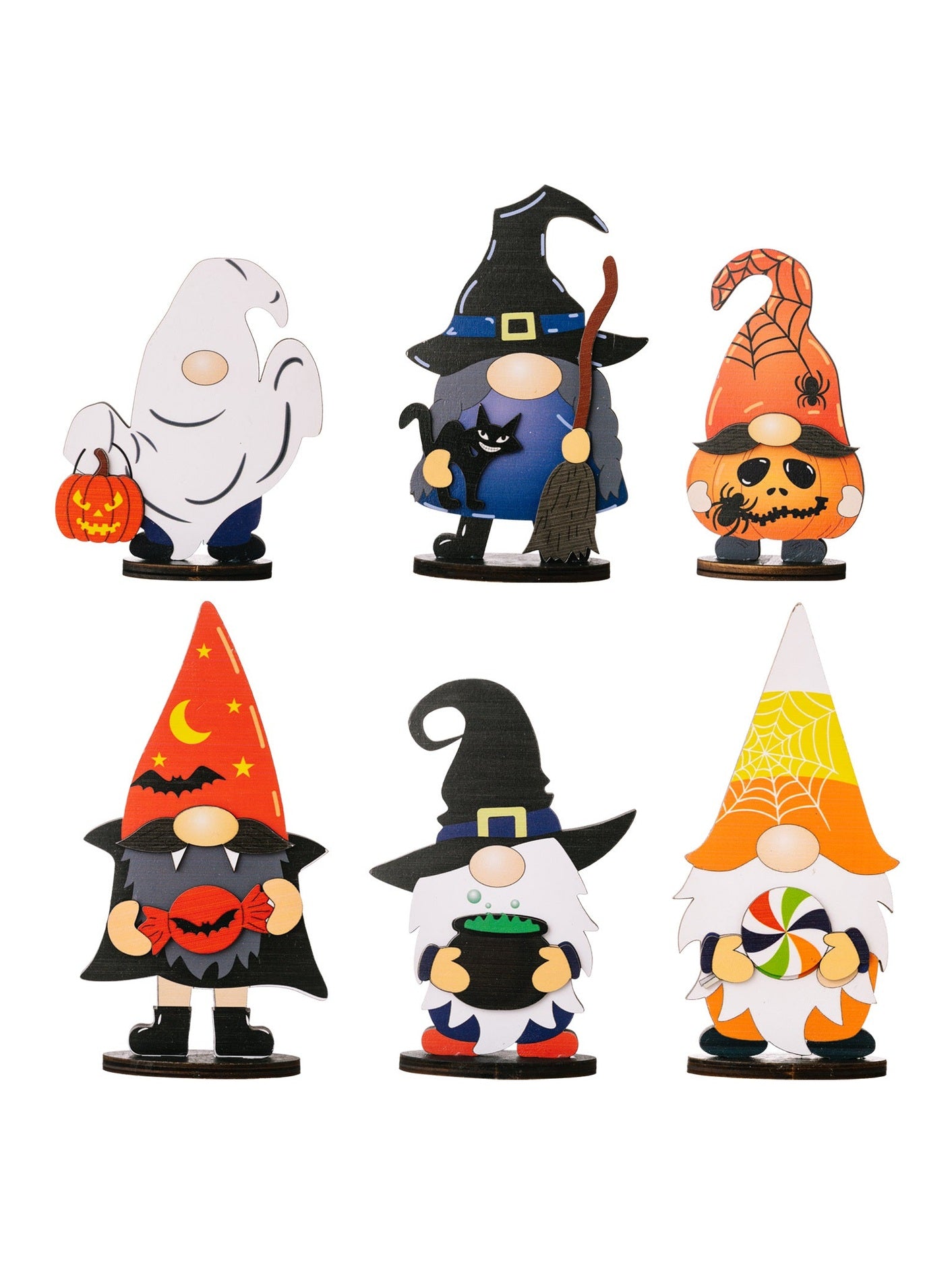 Assorted 2-Piece Halloween Element Ornaments Trendsi