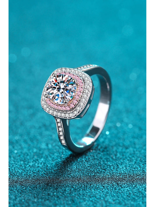 Women Need You Now Moissanite Ring
