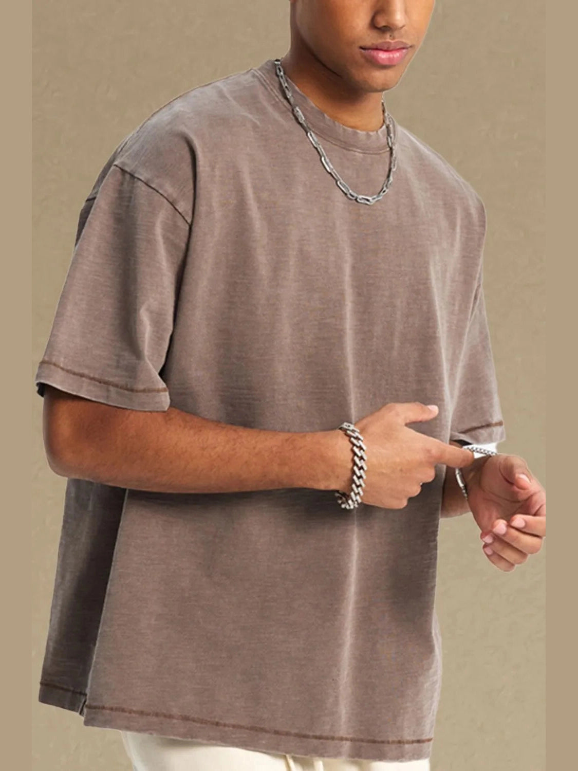 Men's Round Neck Half Sleeve T-Shirt