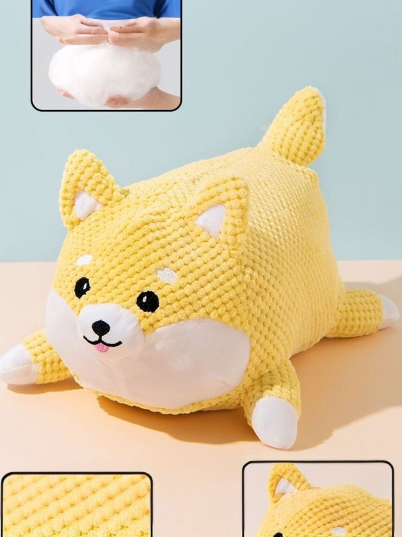 Squeaky Pet Plush Toy nicholesgifts