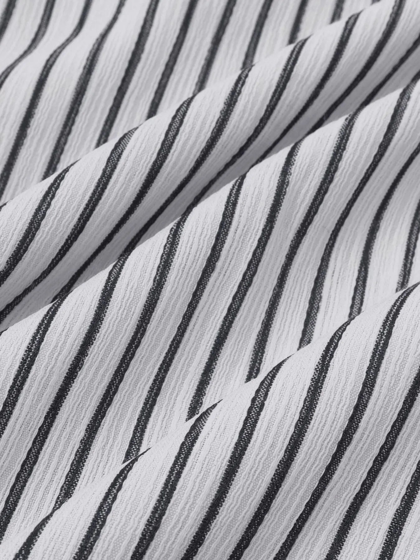 Men's Plus Size Striped Short Sleeve Button-Down Shirt NicholesGifts