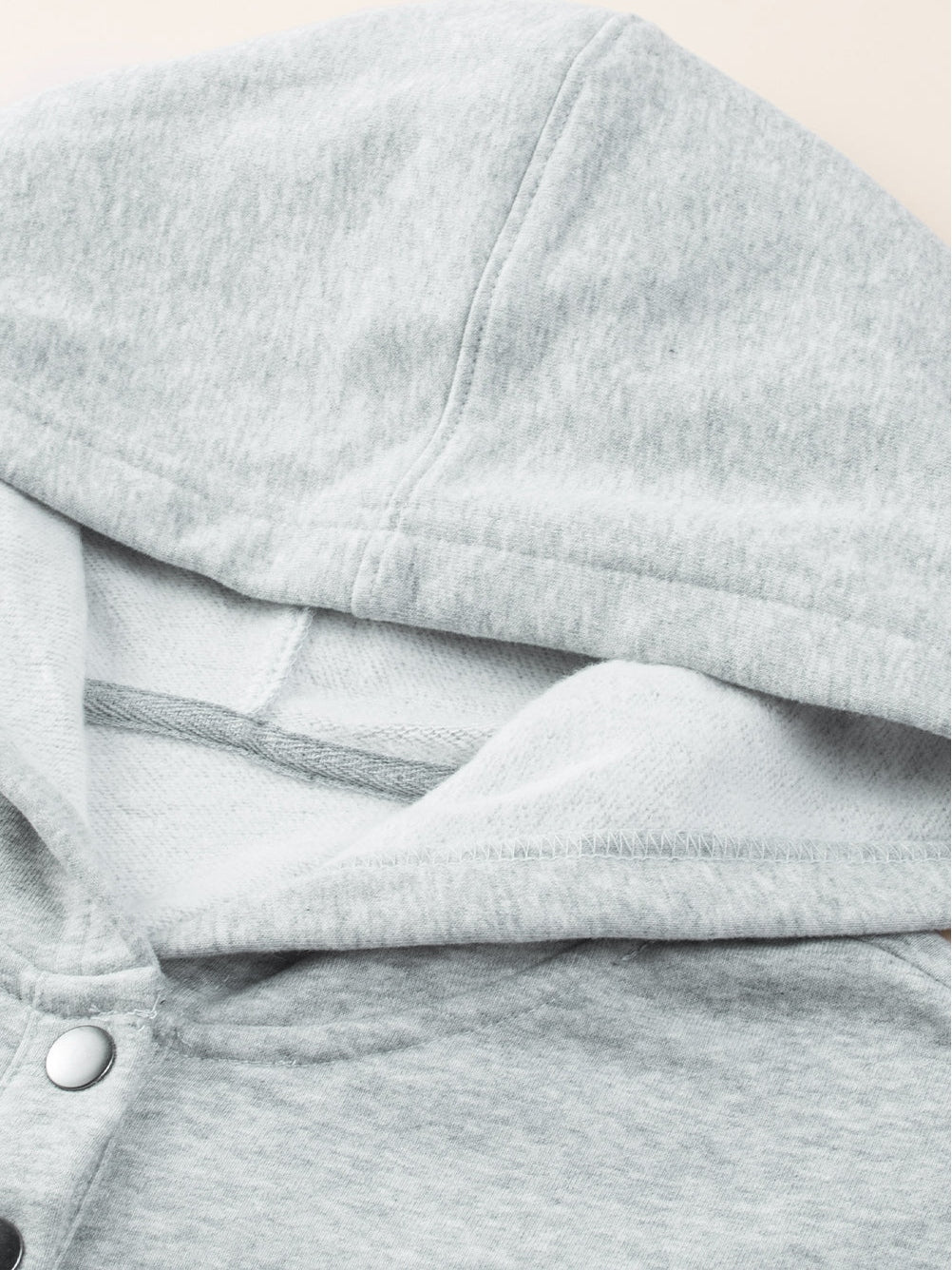 NicholesGifts Women Quarter-Snap Dropped Shoulder Hoodie NicholesGifts