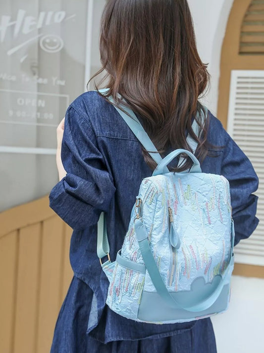 Adjustable Strap Backpack Bag Trendsi