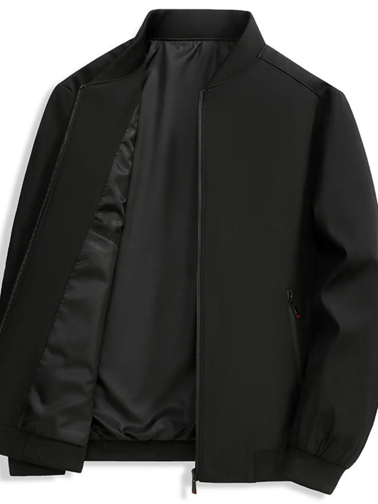Men's Zip Up Long Sleeve Jacket Trendsi