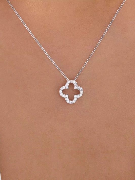 Clover Pendant Necklace Trendsi