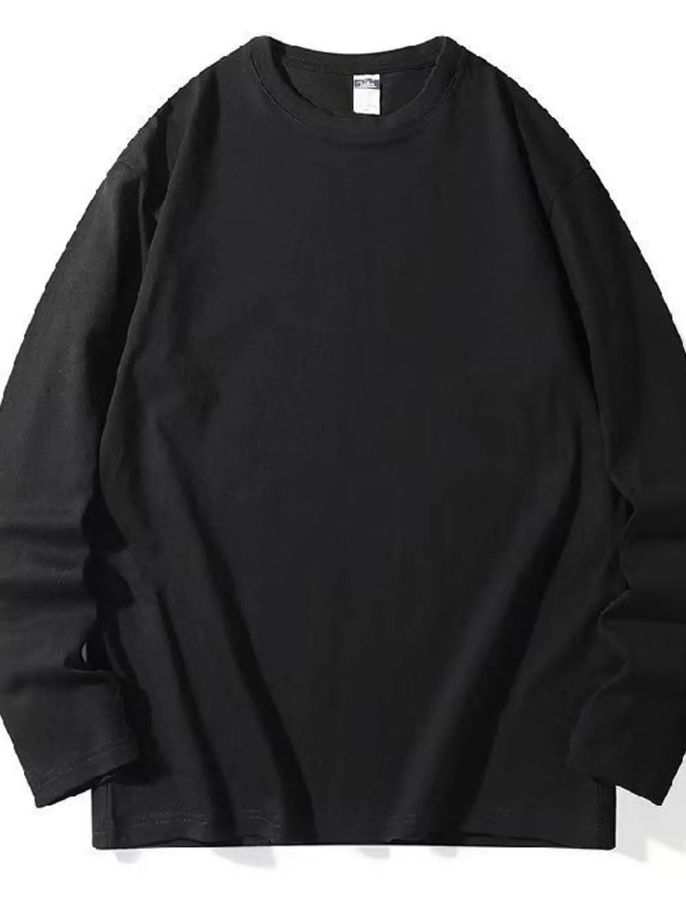 Men's Plus Size Round Neck Long Sleeve T-Shirt NicholesGifts