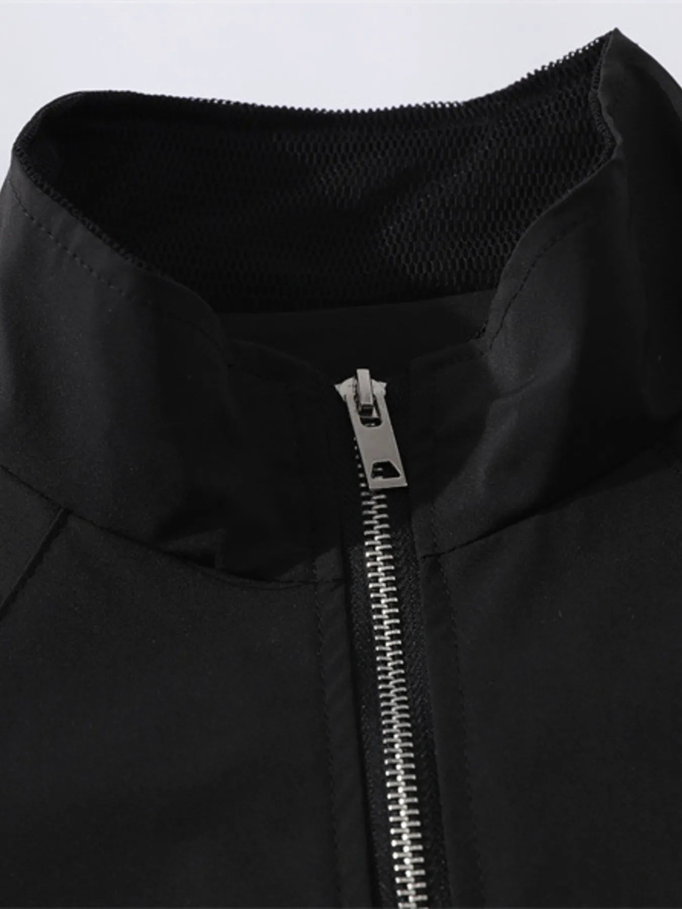 Men's Zip Up Long Sleeve Jacket Trendsi