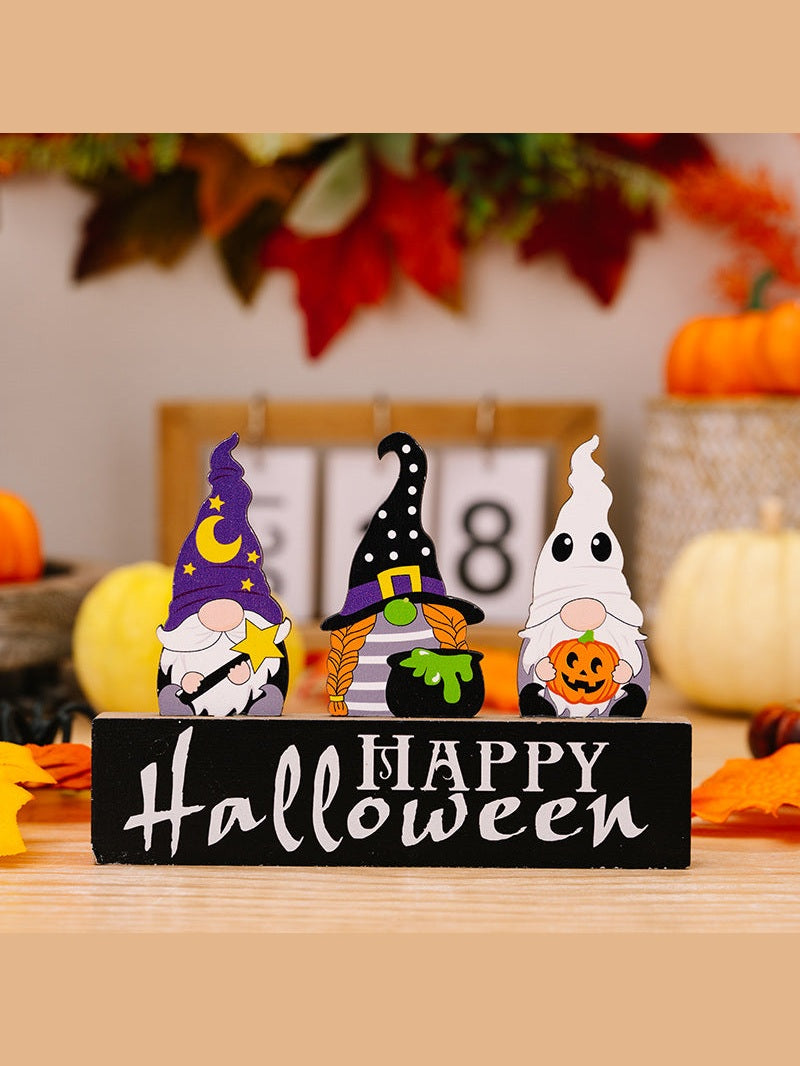 Assorted 2-Piece Halloween Element Ornaments