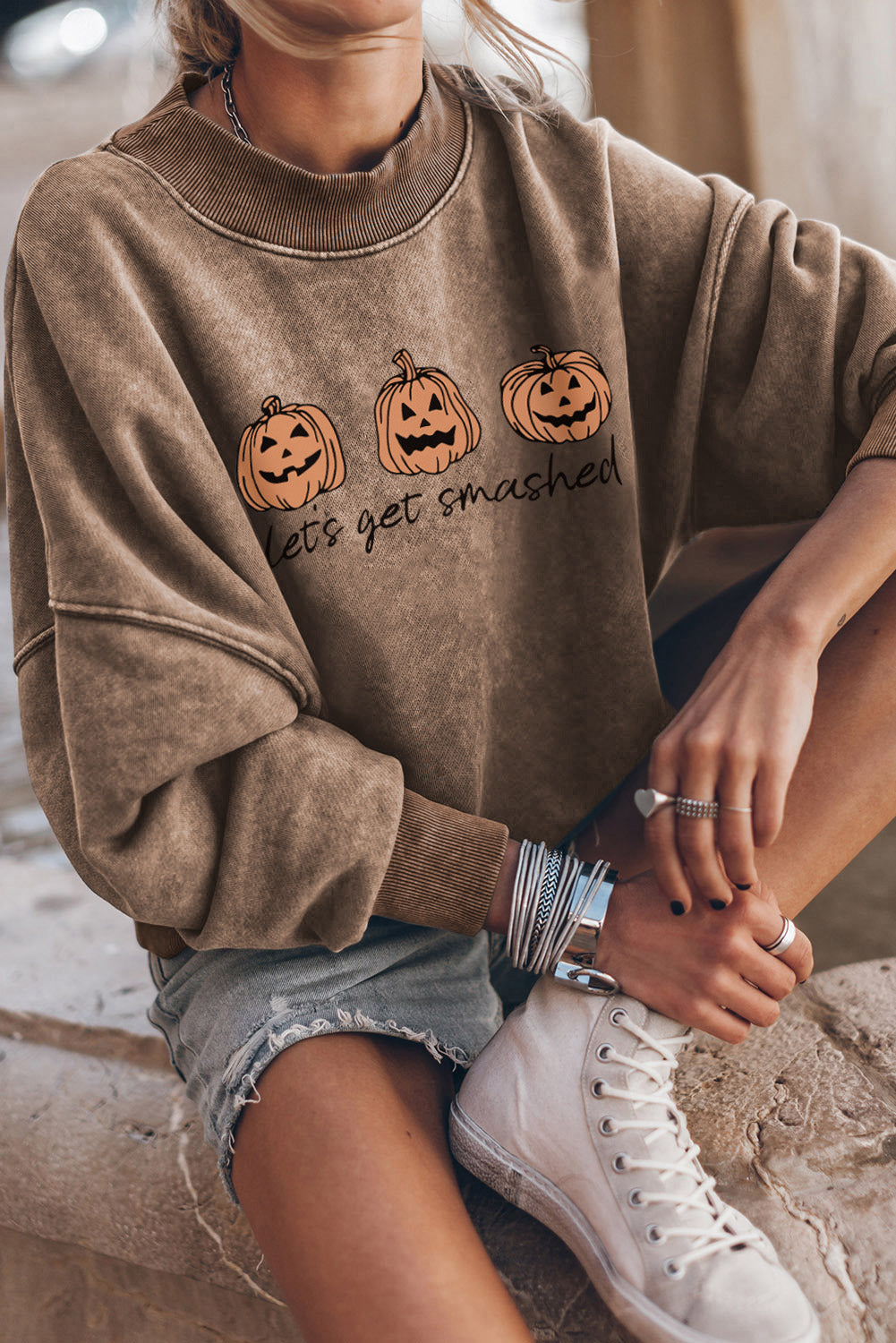 LET'S GET SMASHED Graphic Sweatshirt NicholesGifts