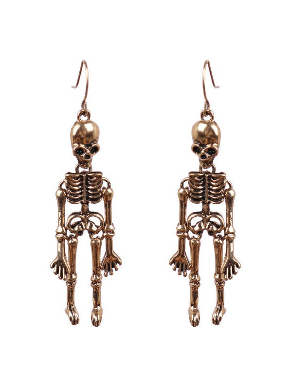 Skeleton Alloy Earrings