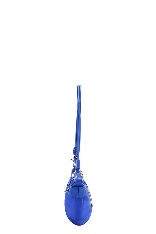 Nicole Lee USA Color Patch Croissant Bag Trendsi