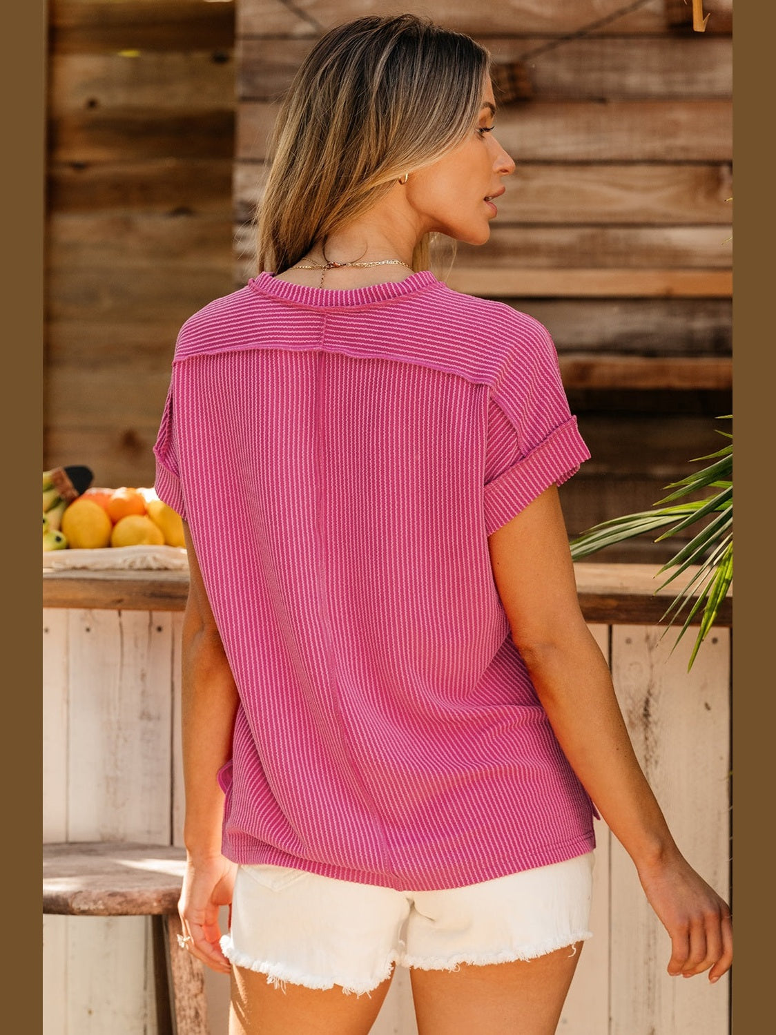 USA Round Neck Short Sleeve T-Shirt NicholesGifts