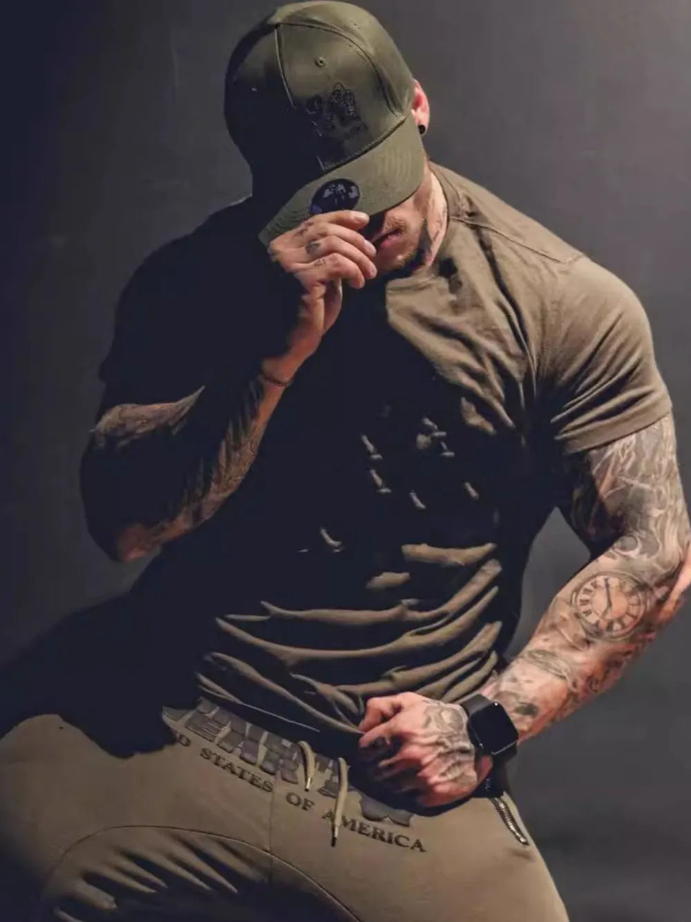 Men's Plus Size Round Neck Short Sleeve T-Shirt NicholesGifts