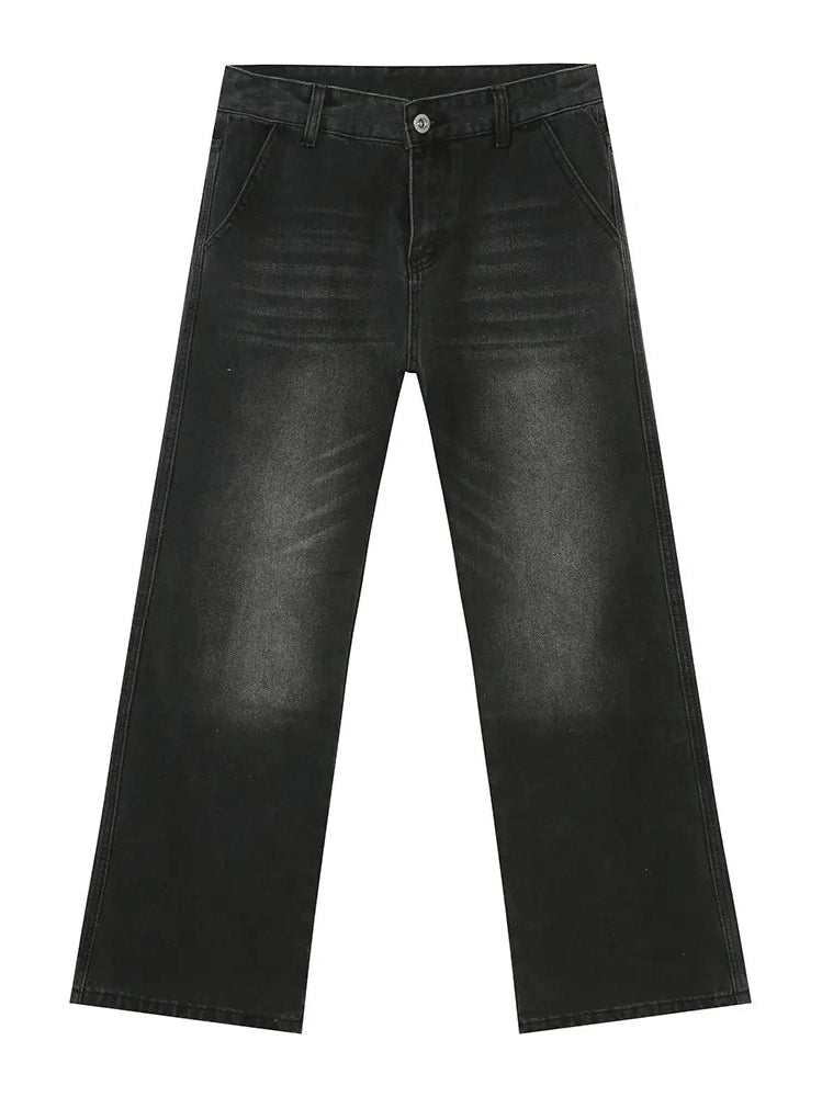 Mid Rise Jeans with Pockets Trendsi