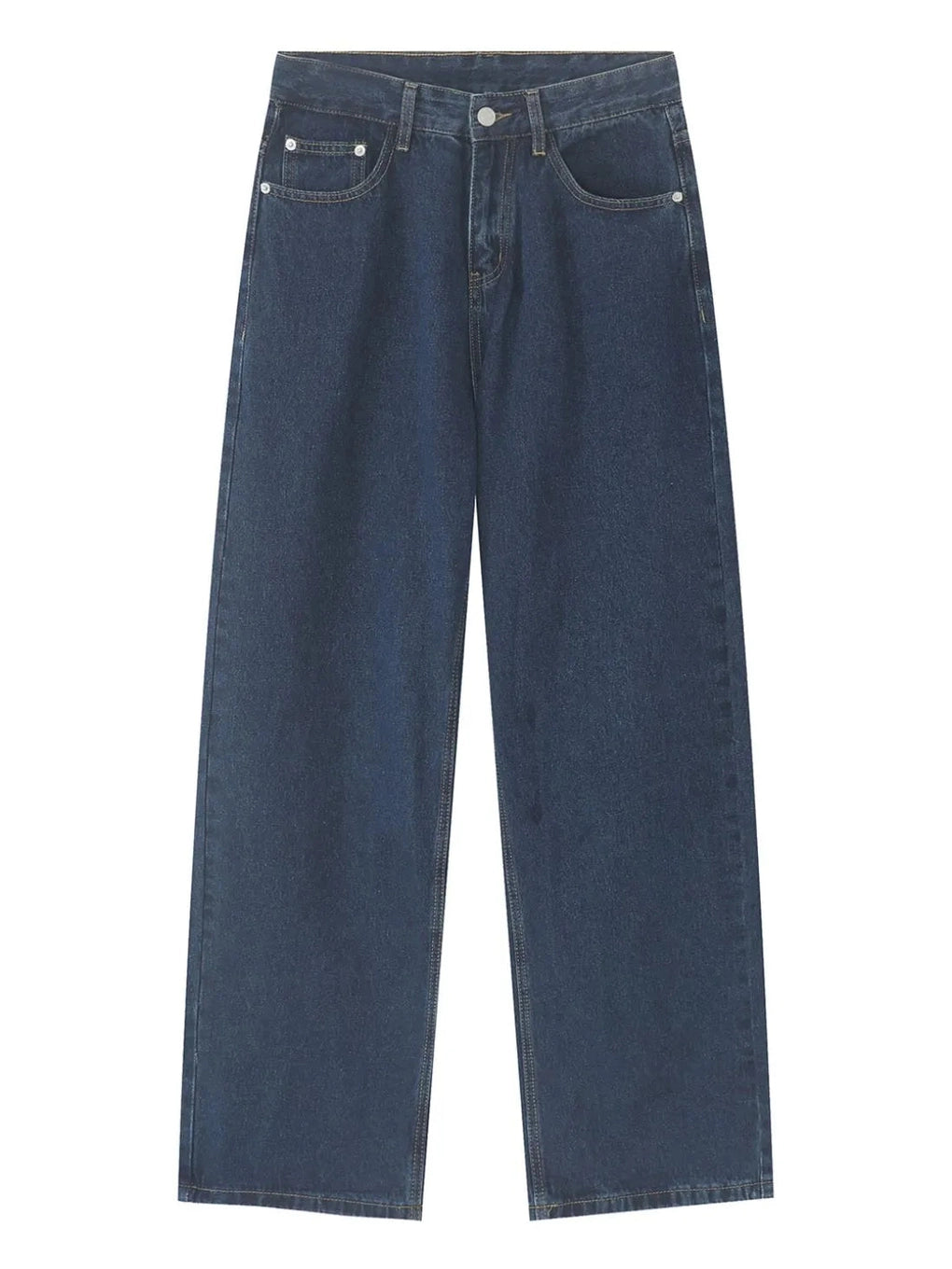 Men's Mid Rise Straight Leg Jeans Trendsi