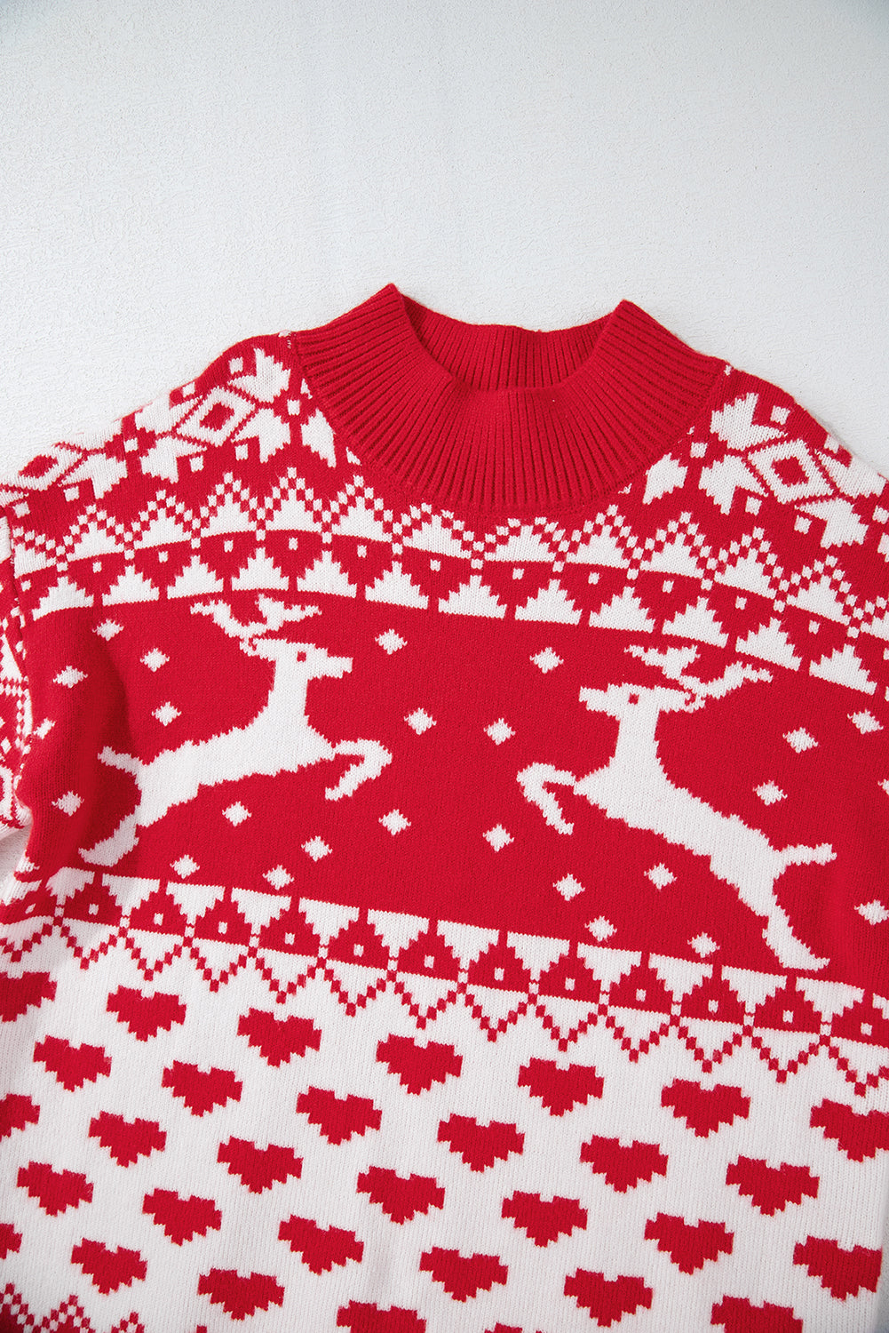 Christmas Element Turtleneck Long Sleeve Sweater NicholesGifts