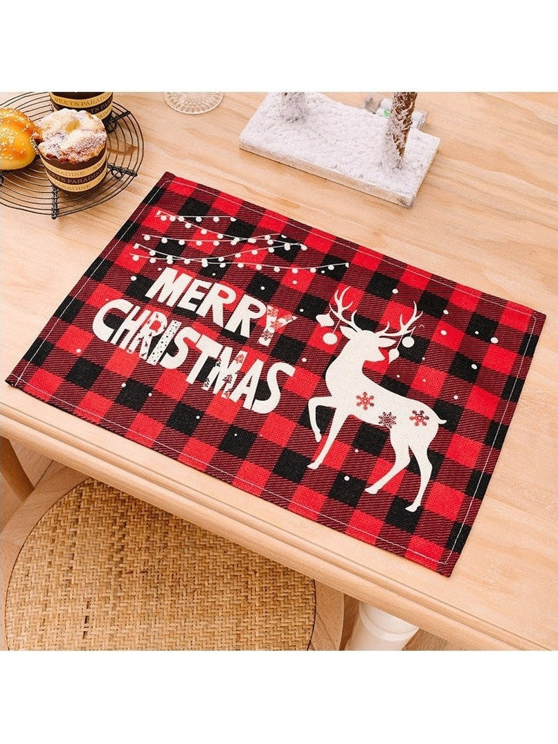 Assorted 2-Piece Plaid Placemats NicholesGifts