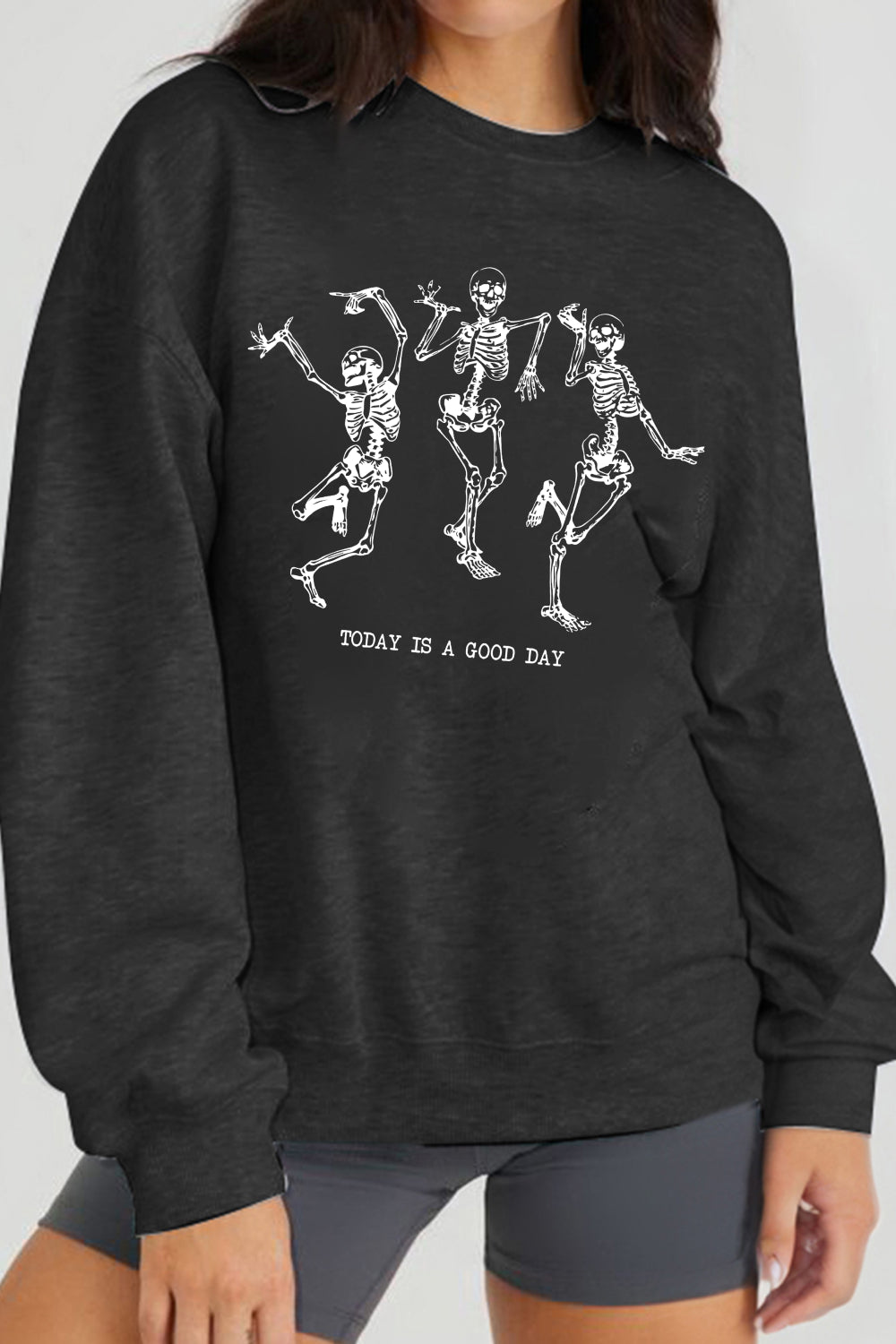 Simply Love Simply Love Full Size TODAY IS A GOOD DAY Graphic Sweatshirt NicholesGifts