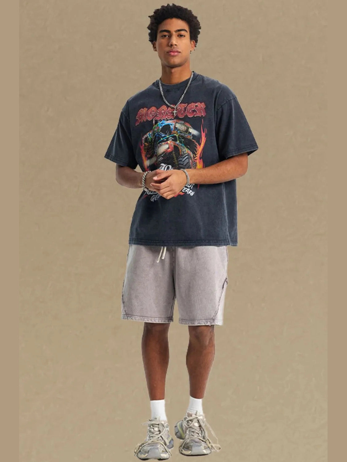 Men's Graphic Round Neck Half Sleeve T-Shirt NicholesGifts