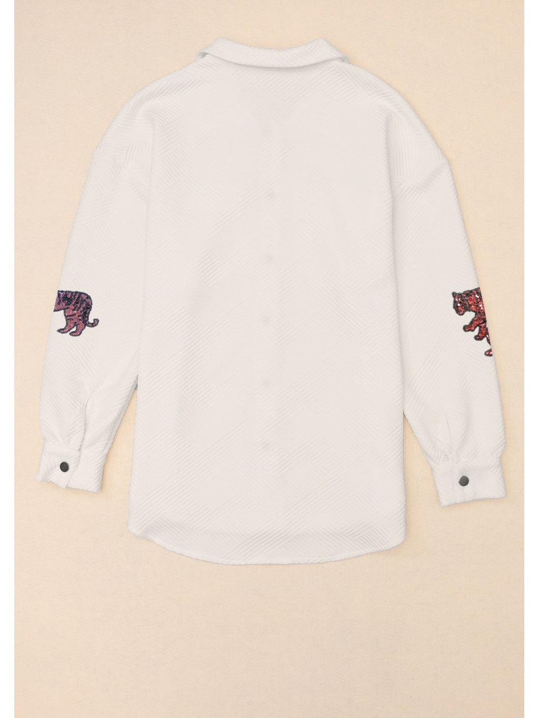 Tiger Sequin Dropped Shoulder Jacket NicholesGifts