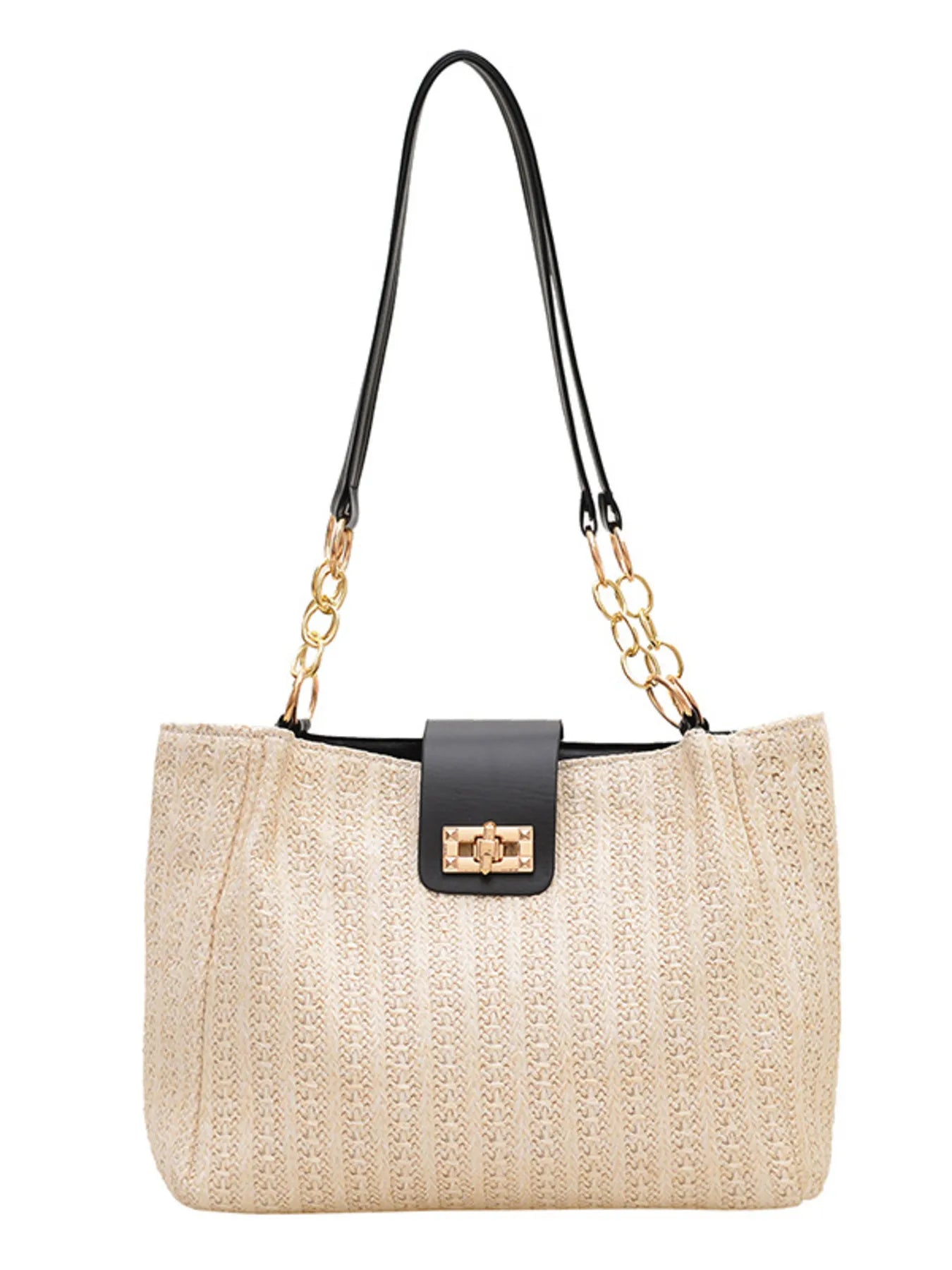 Woven Straw Shoulder Bag Trendsi
