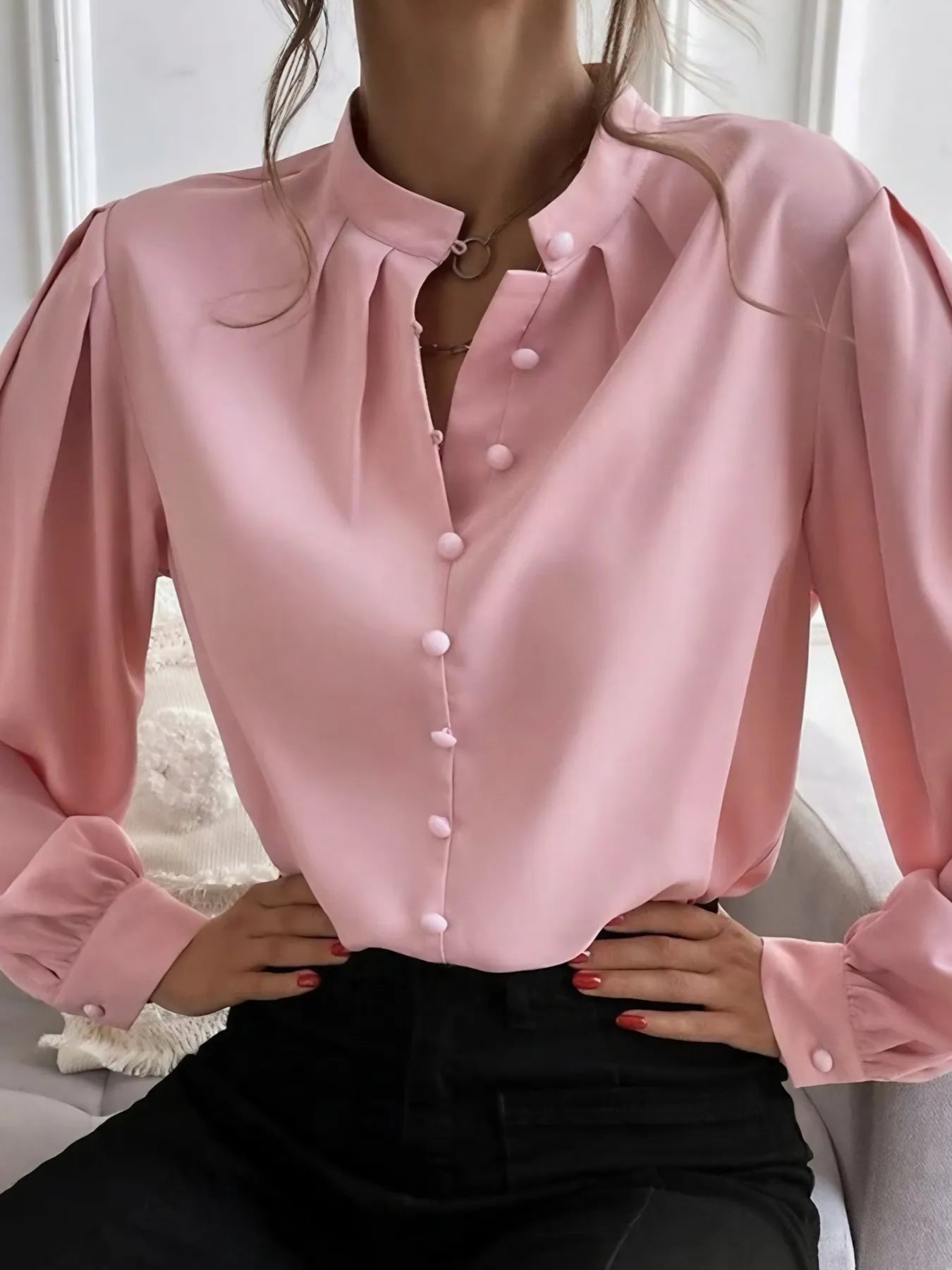 Button Up Long Sleeve Shirt