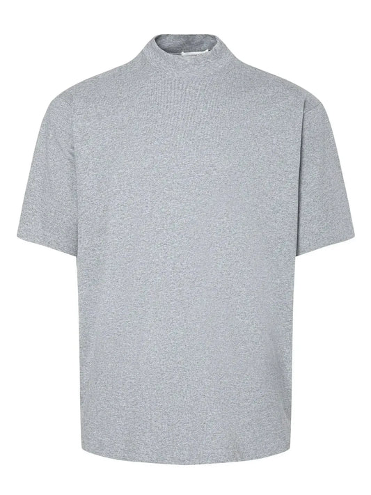 Men's Mock Neck Short Sleeve T-Shirt Trendsi