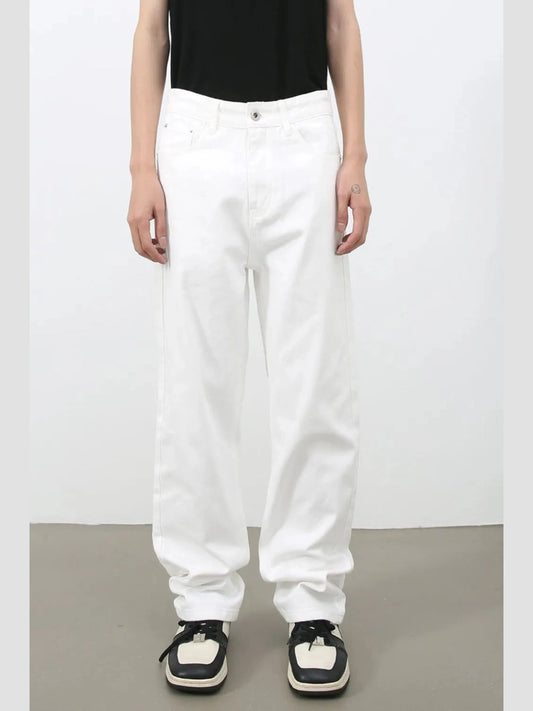 Men's Mid Rise Jeans with Pockets Trendsi