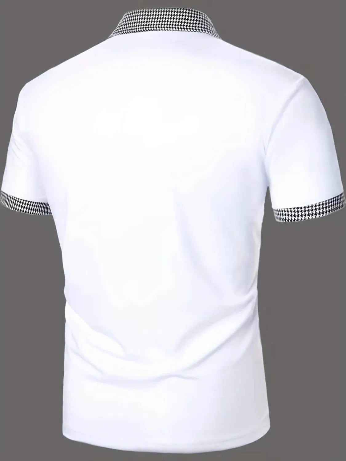 Men's Full Size Collared Neck Short Sleeve Polo Plus Size